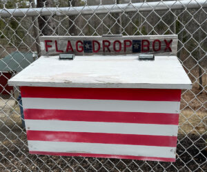 Need to properly dispose of an American Flag, use our Flag Drop